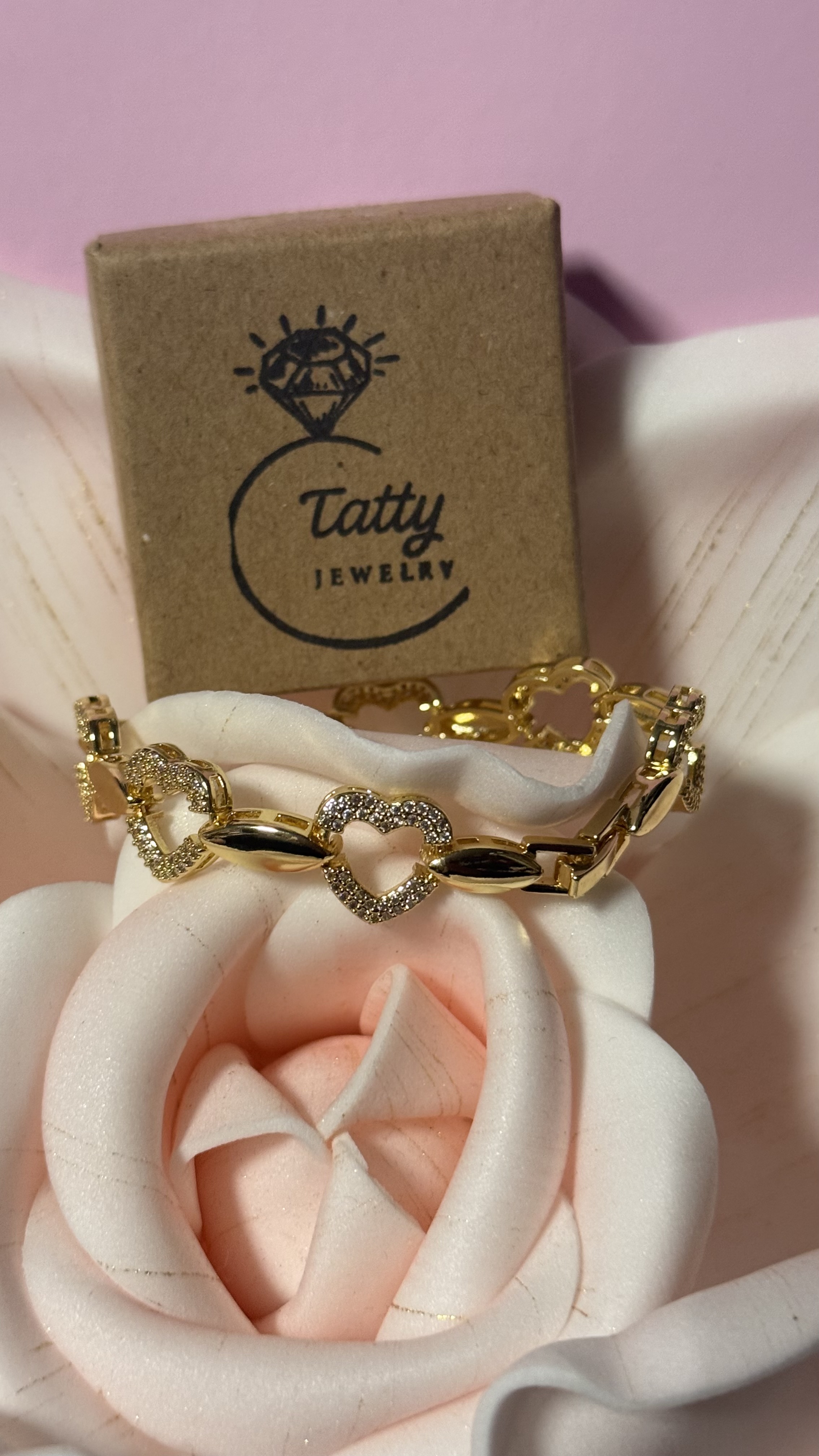 Brazalete en Oro laminada de 14k